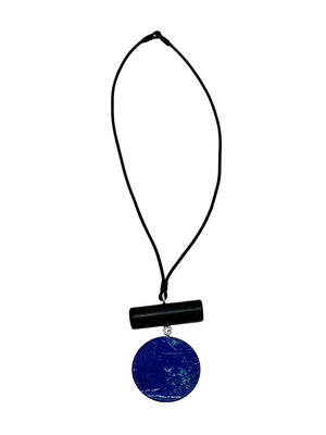 Lapis & Ebony Necklace - Matthew Swope Jewelry