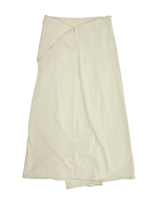 Draped Wrap Skirt