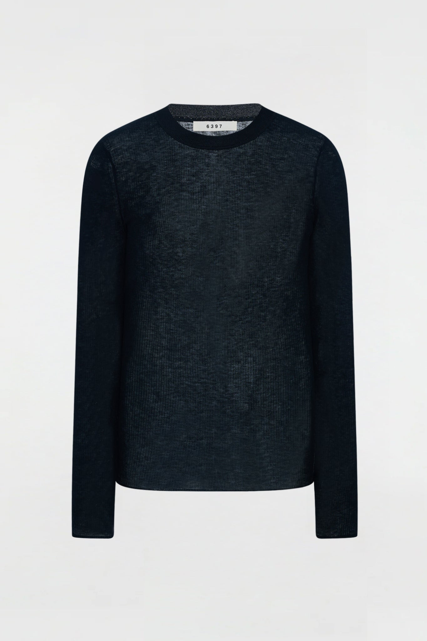 Long Sleeve Crew Black
