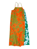 Contrast Floral Slip Dress
