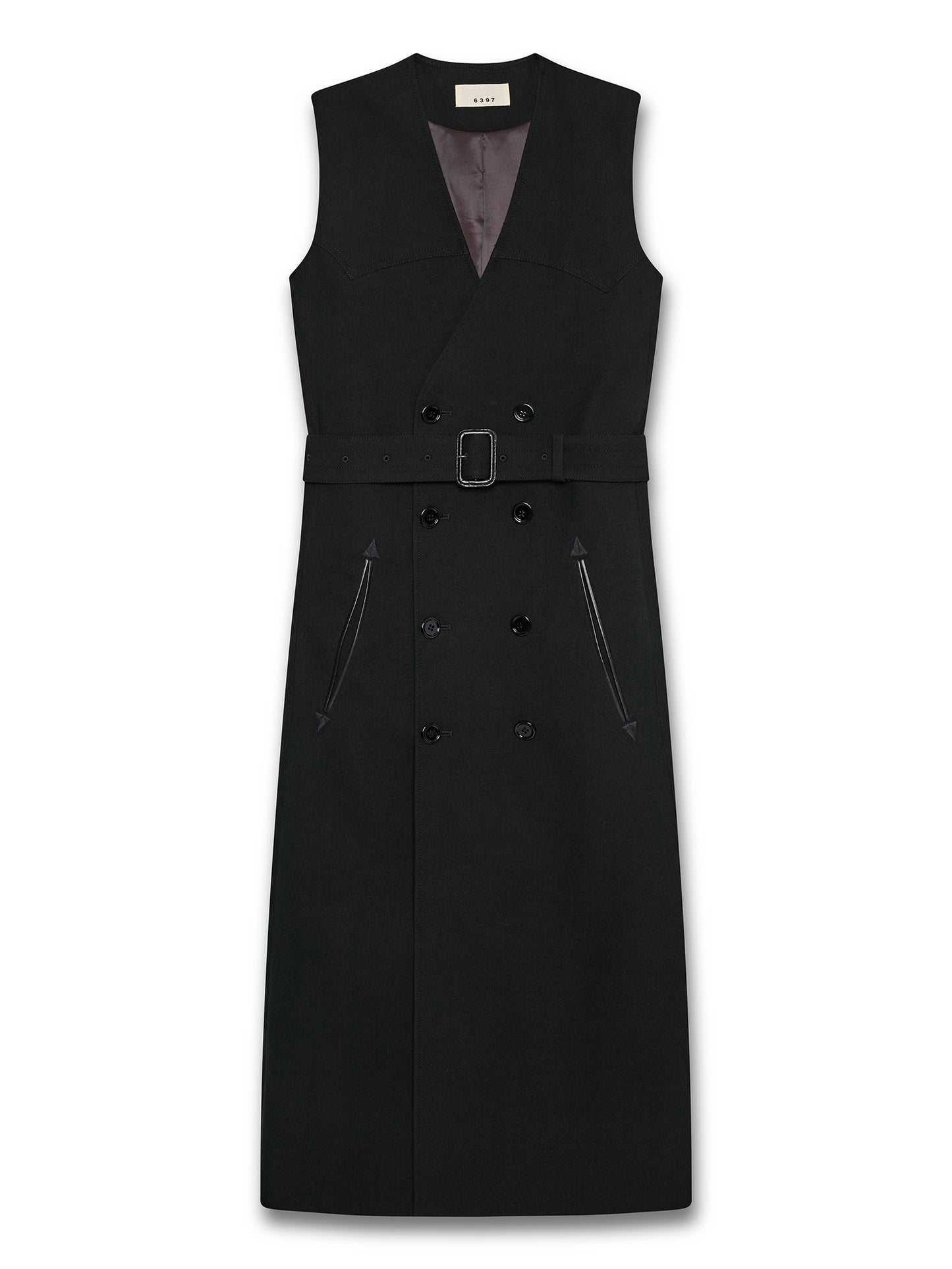 DB Belted Dress Black
