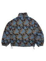 Track Jacket in Blue Floral