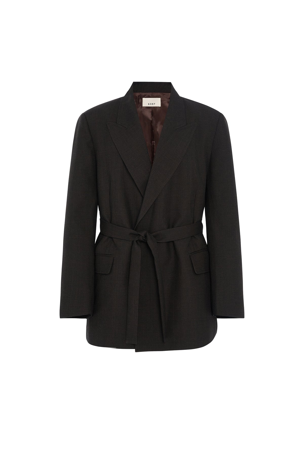 Tailored Robe Blazer Ebony