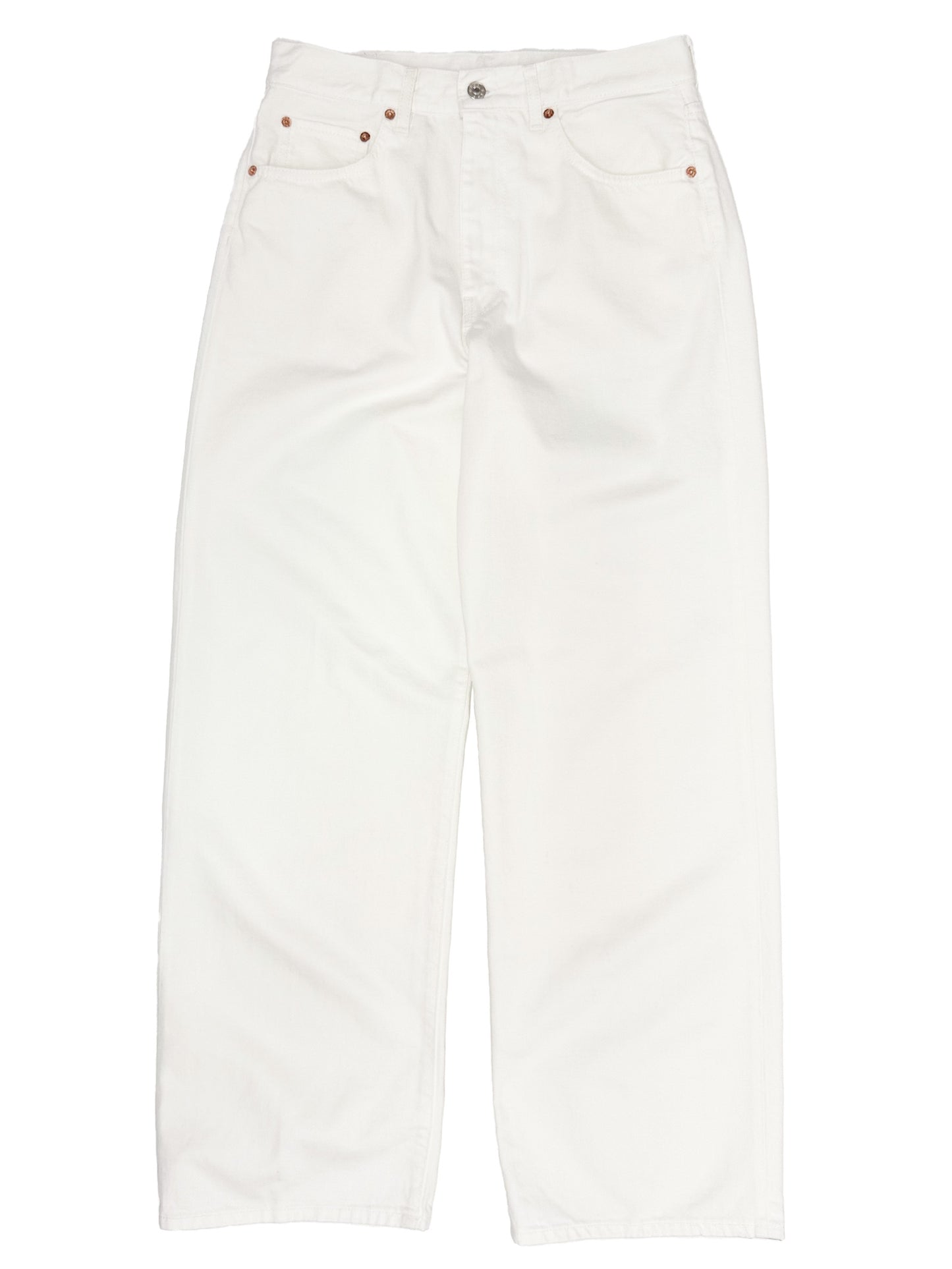 Wide Jean in Optic White