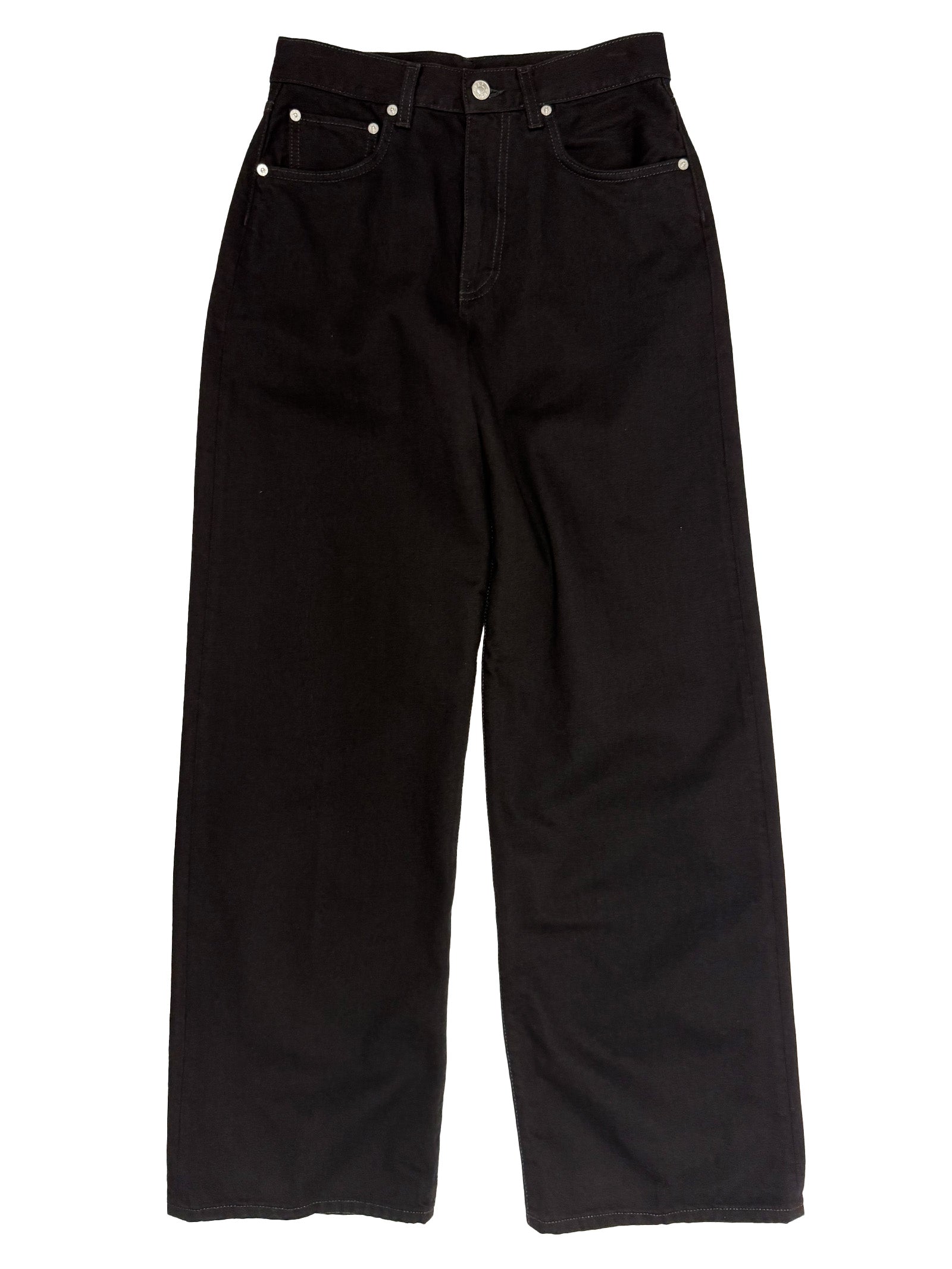 Wide Jean in Stay Black – 6397