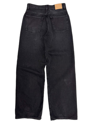 Wide Jean in Spider Black