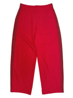 Curved Trackpant in Rouge