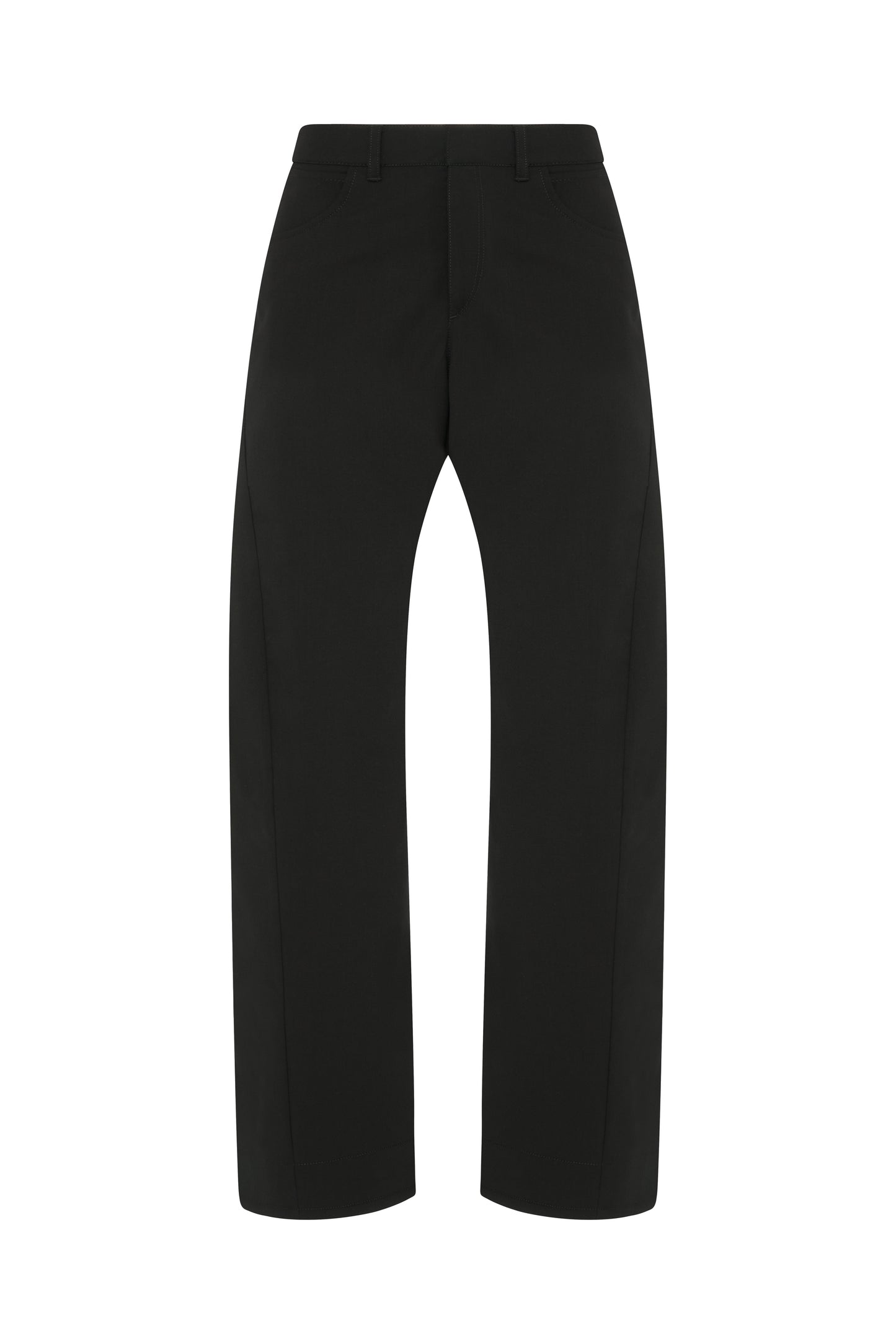 Twisted Seam Trouser Black