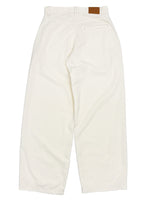 Corduroy Roomy Trouser in Ivory