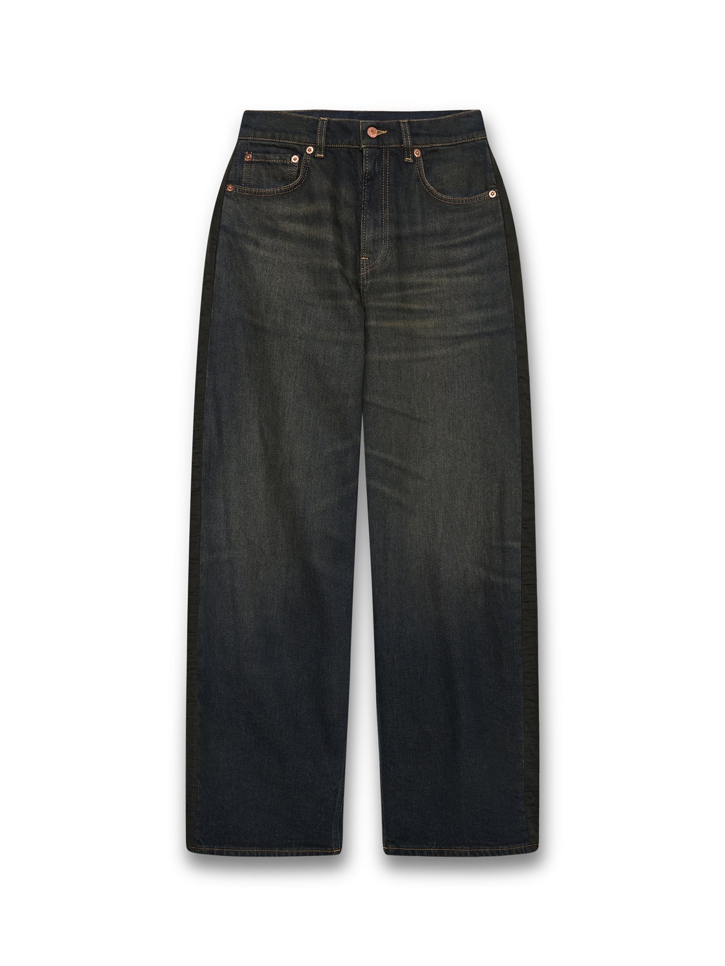 Tuxedo Roomy Mojave with Black Stripe