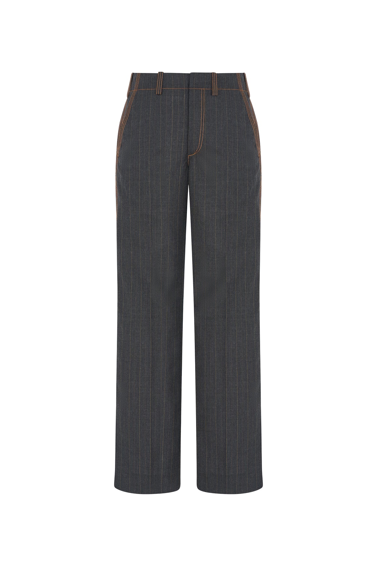 Triple Stitch Trouser Ebony Stripe