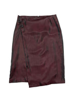 Wrap Skirt in Garnet