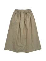 Pull-On Skirt in Iridescent Army