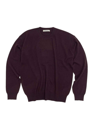 Slouchy Crewneck in Chocolate