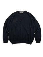 Knit Sweatshirt in Black