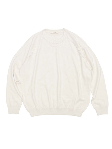 Knit Sweatshirt in Ivory