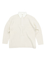Rugby Sweater in Ivory