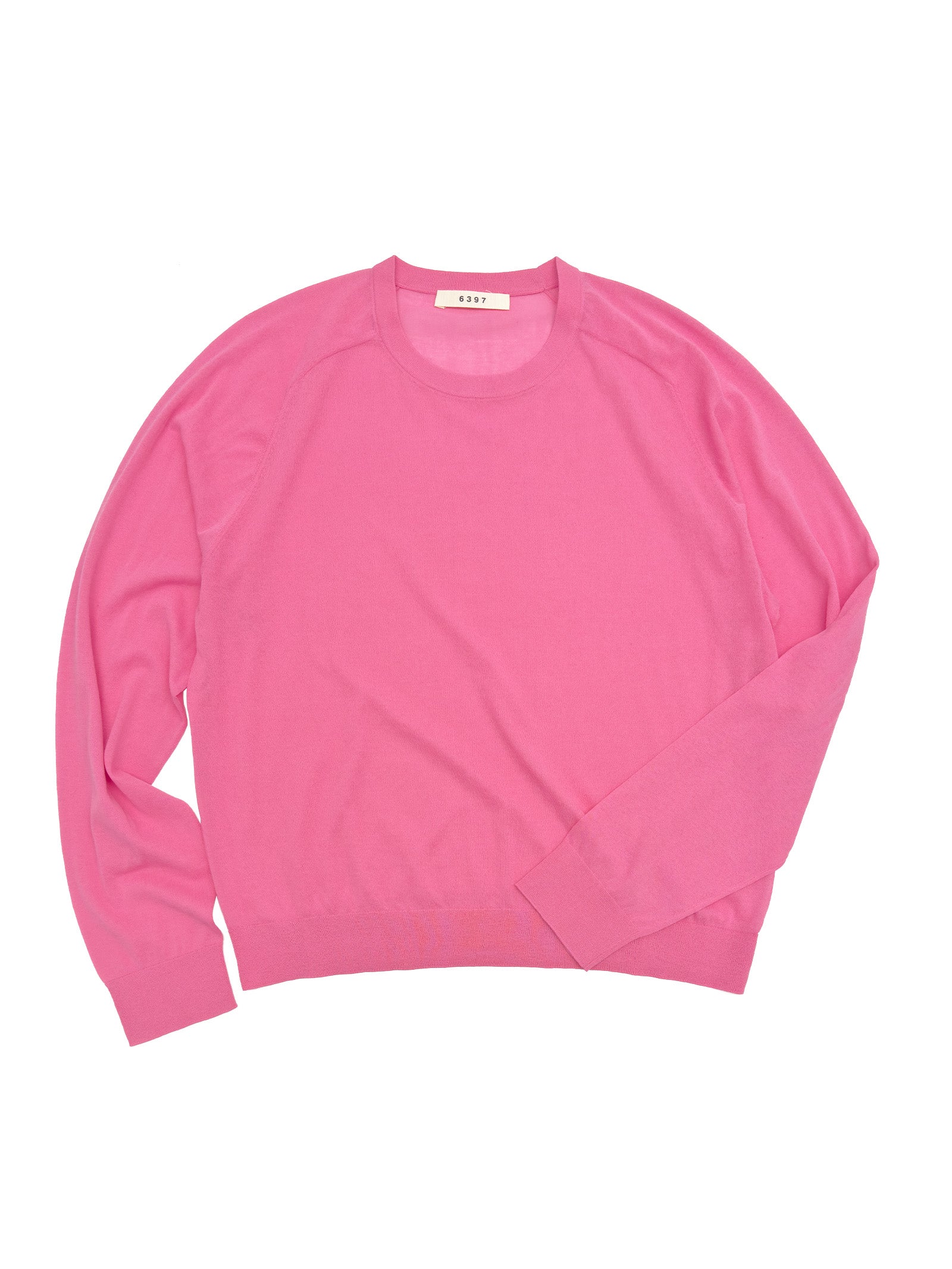 Sheer Crew in Bubblegum – 6397