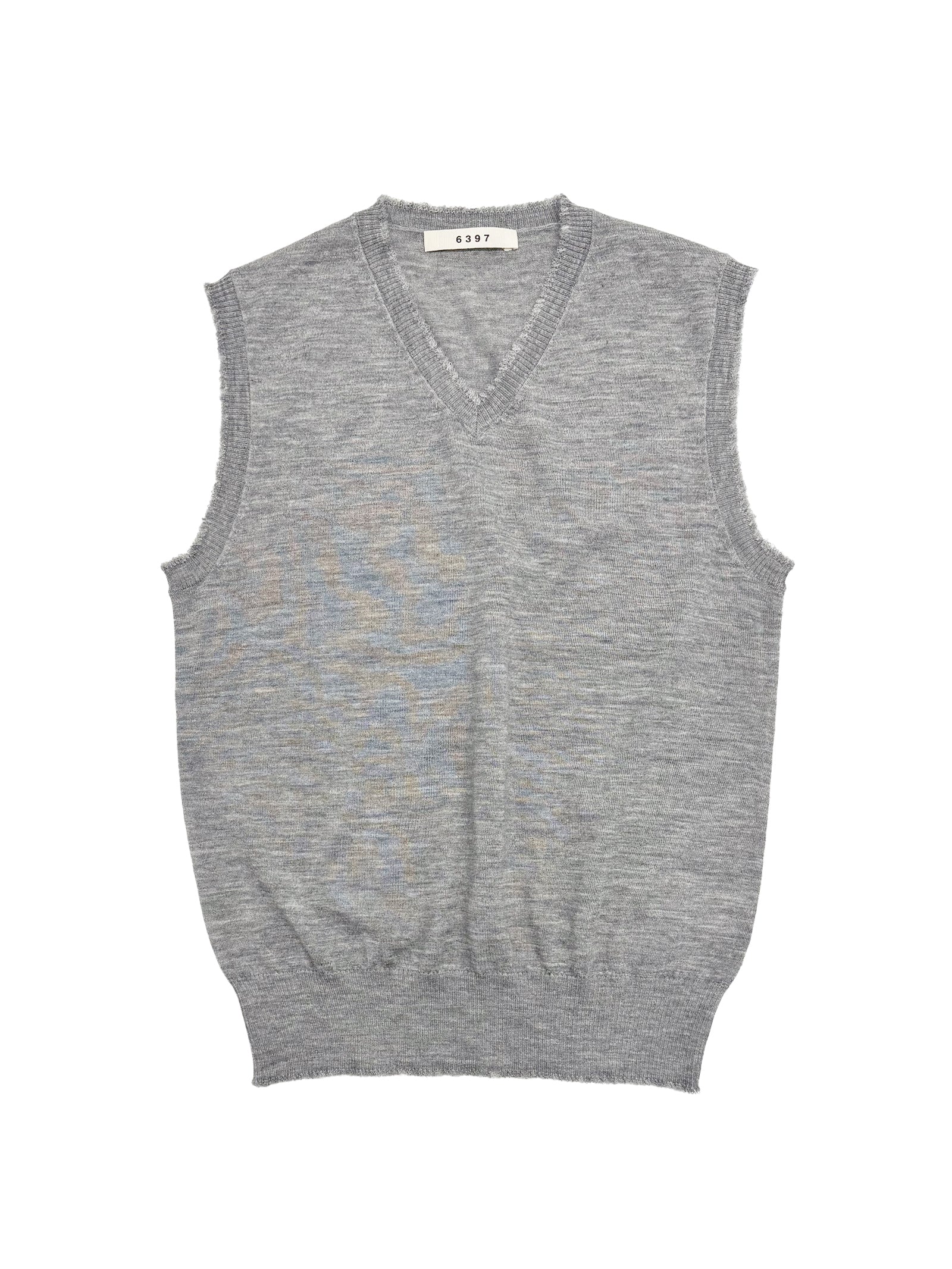 ROMANTIC CROWN★男女兼用 SIDE OPEN KNIT VEST_3♪ MUSINSA | ROMANTIC CROWN Side Open Knit Vest_Black