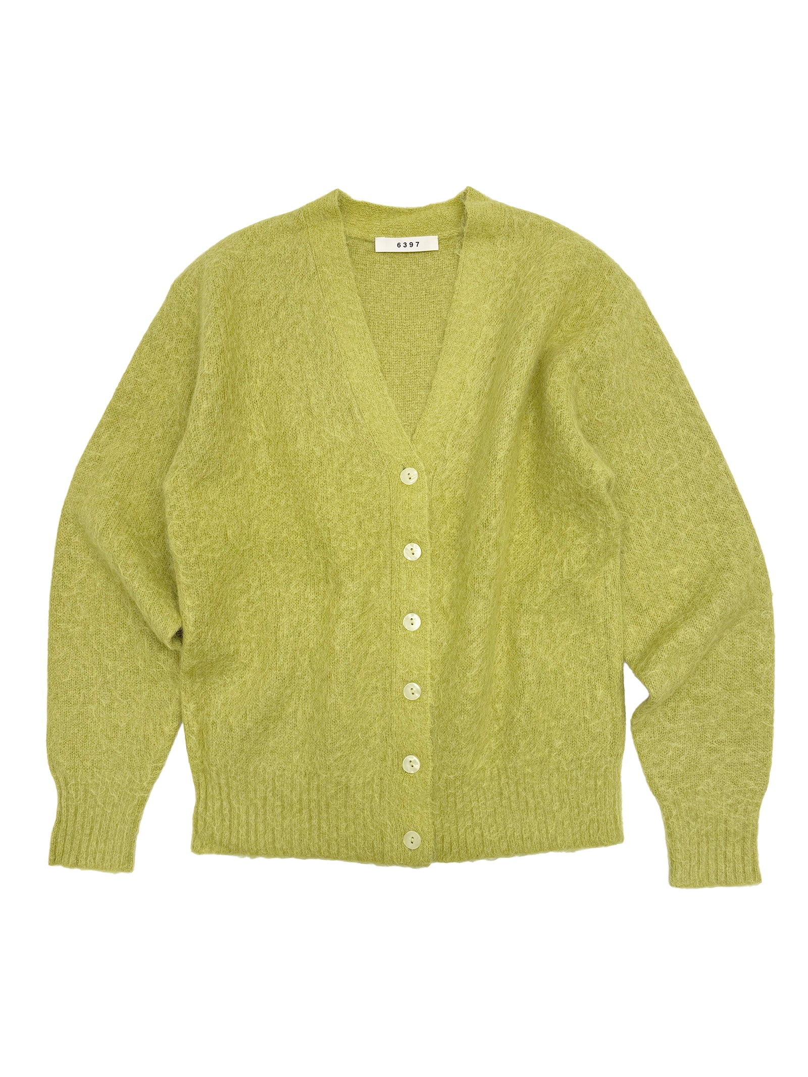 2024年冬【法人向けお歳暮】 Cardigan Grunge in 6397 – Green Moss トップス