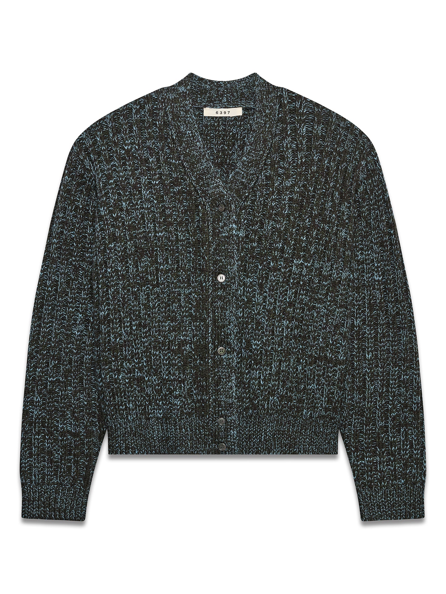 Marled Rib Cardigan