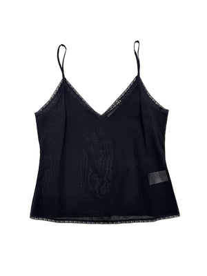 V-Neck Camisole in Black