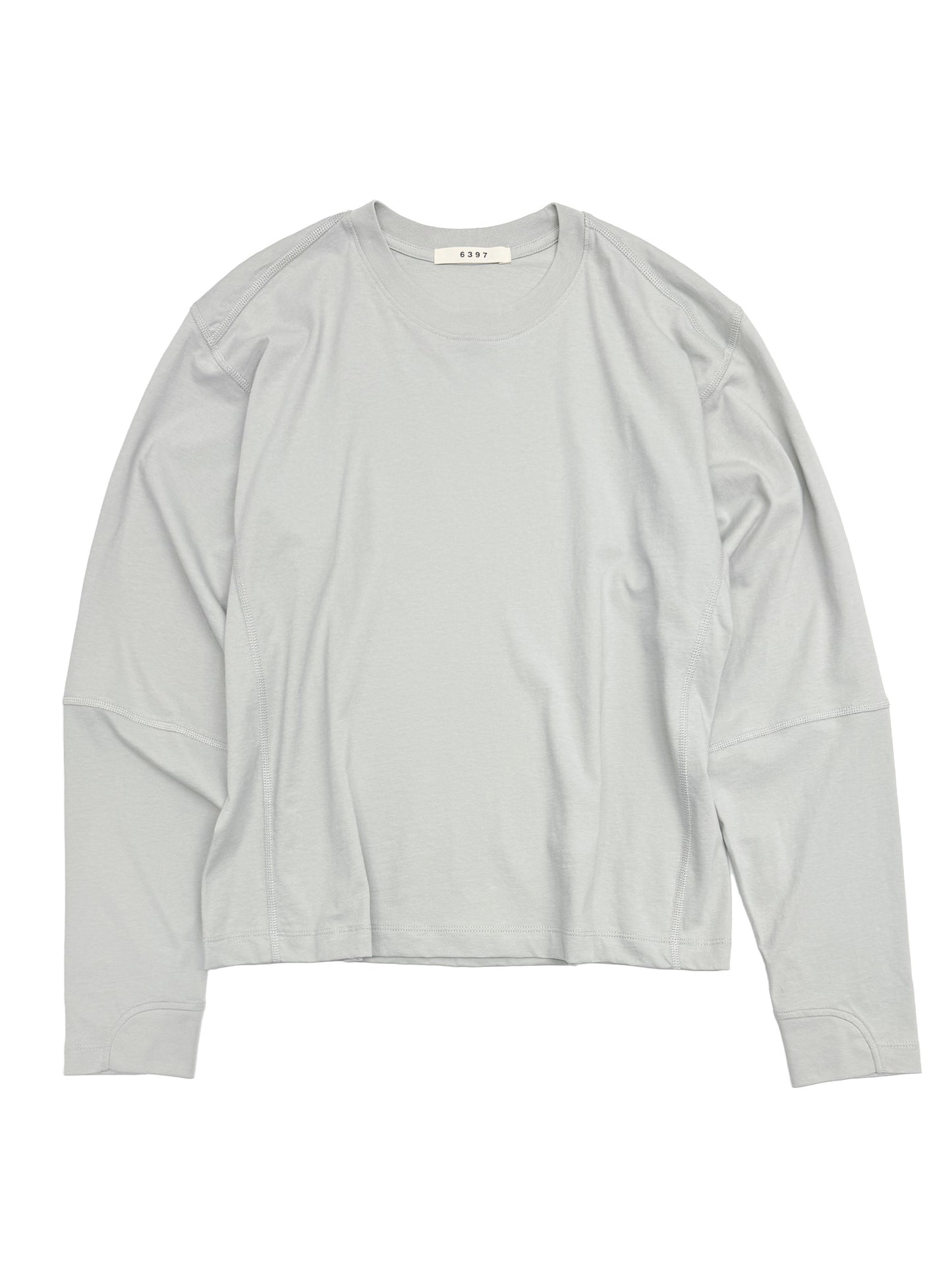 Coverstitch Long Sleeve T Seaglass