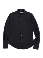 Slim Buttondown Shirt in Black