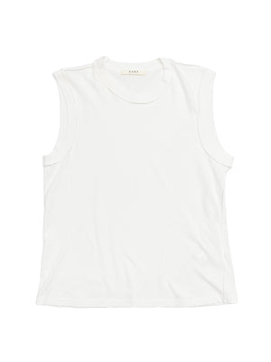 Inside Out Tank in White