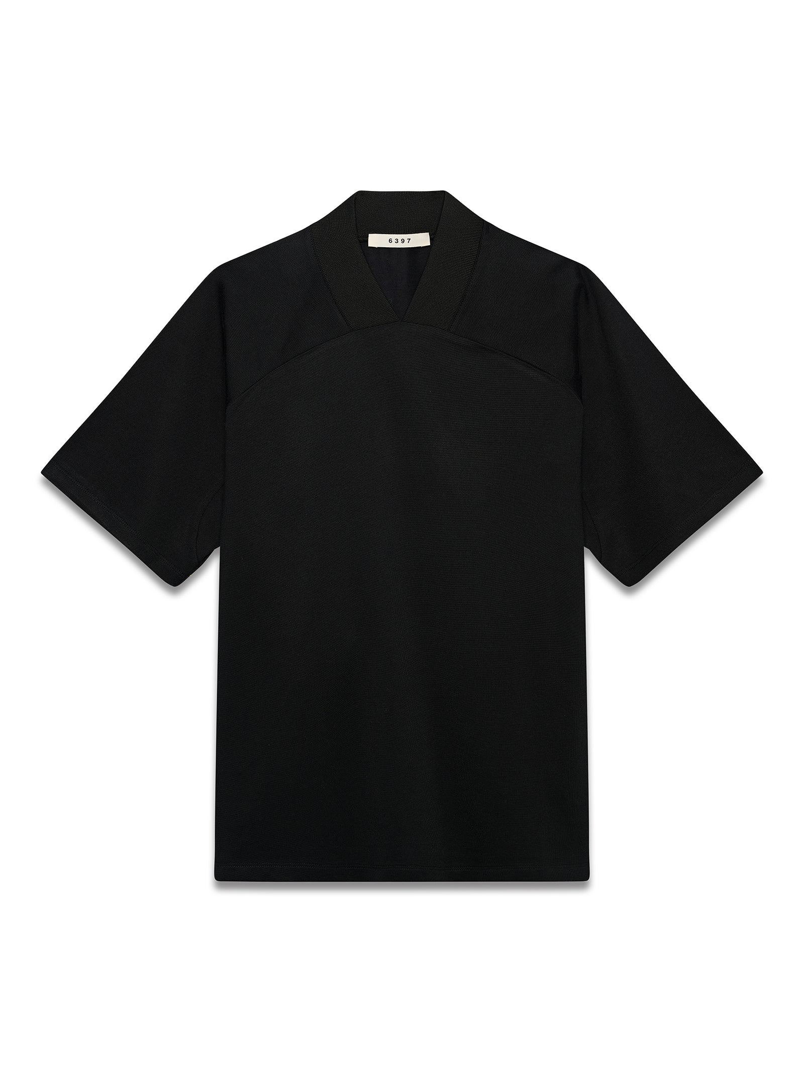 Soccer Jersey Tee Black – 6397