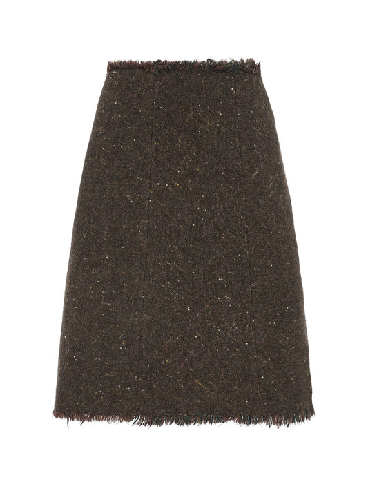 Rawedge Skirt Ebony