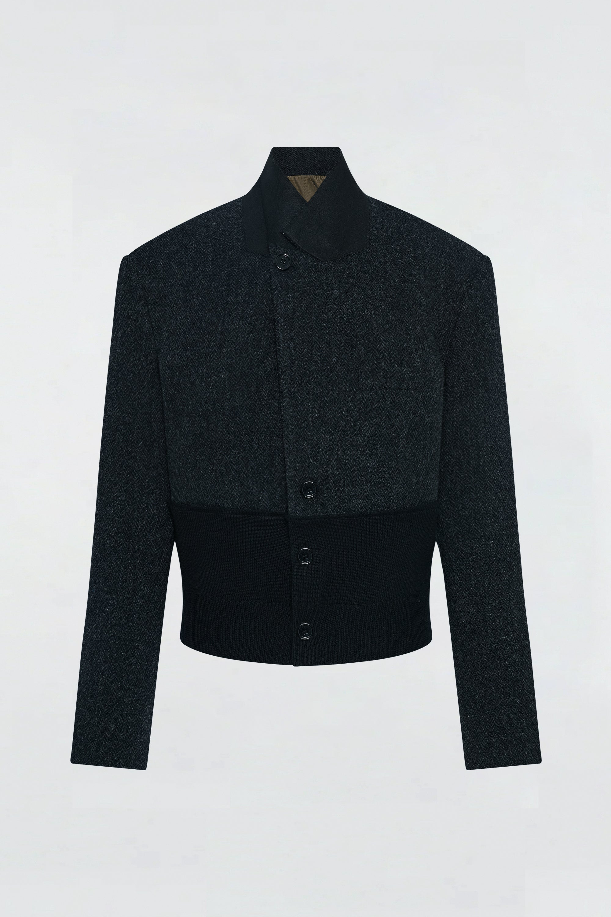 Rib Blazer Jacket – 6397