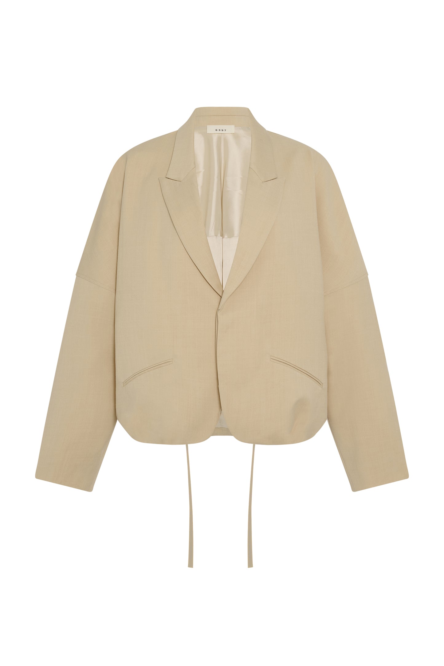 Relaxed Cardigan Blazer Blonde