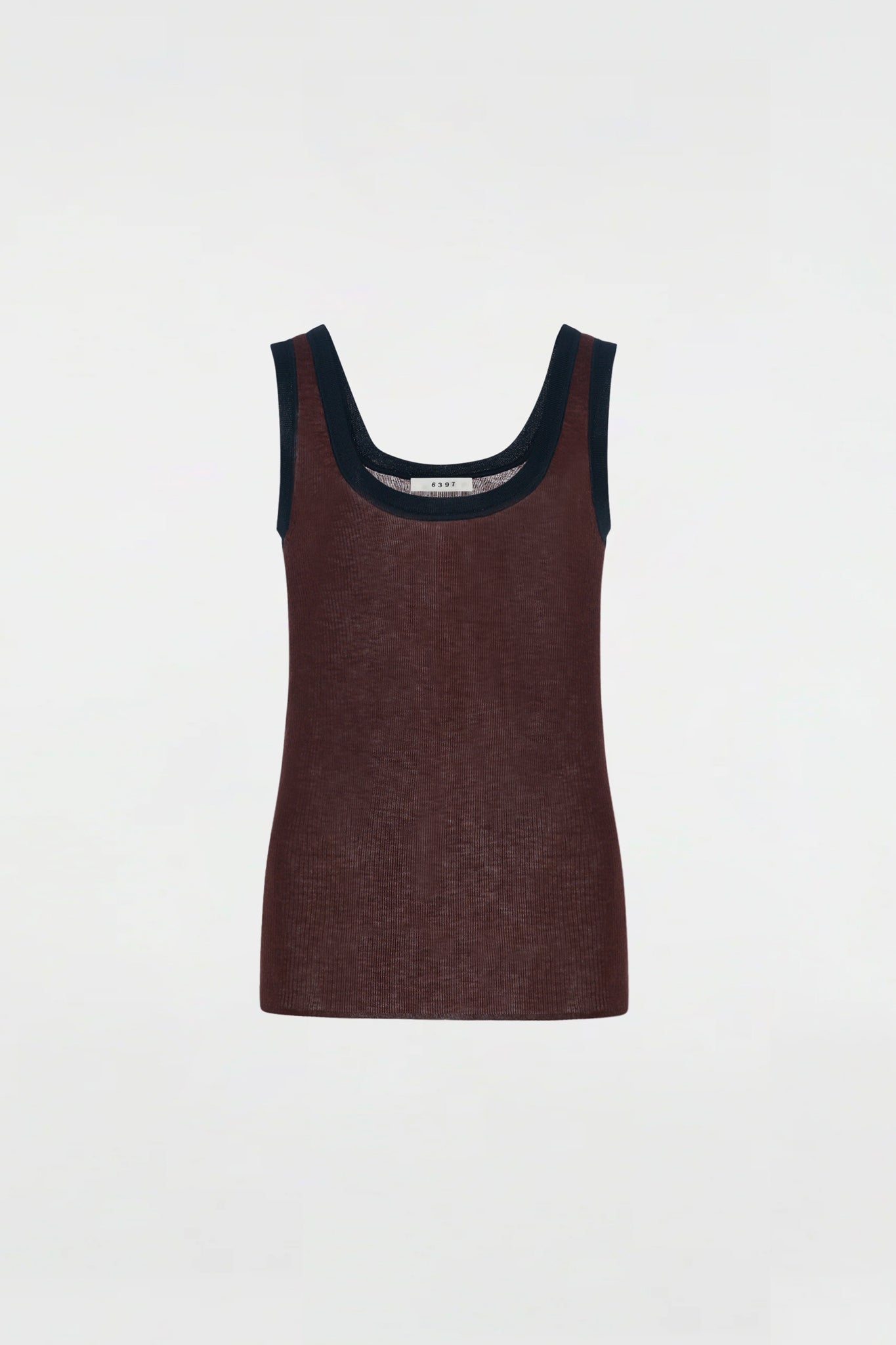 Scoop Neck Tank Chocolate