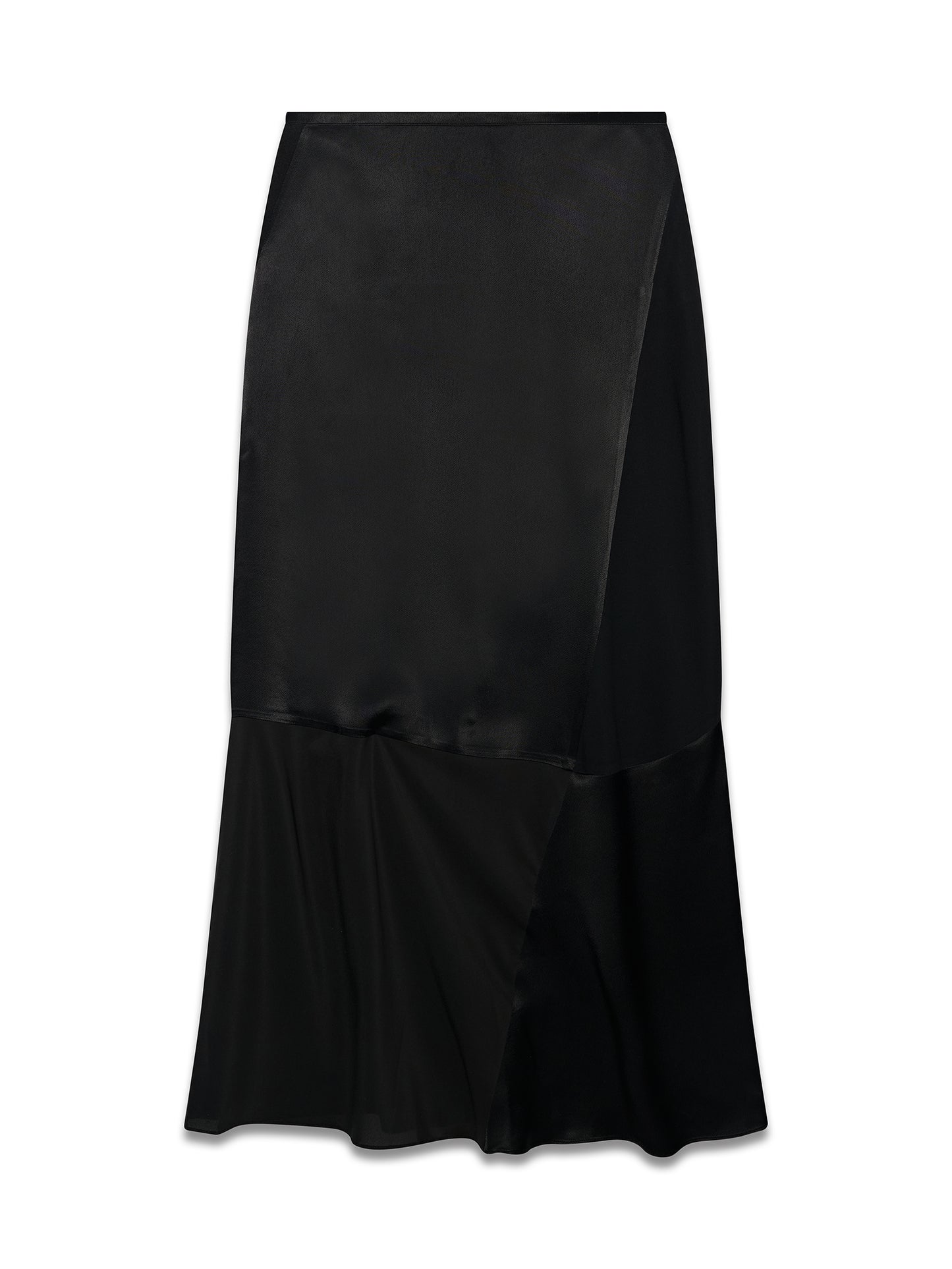 Patchwork Skirt Black