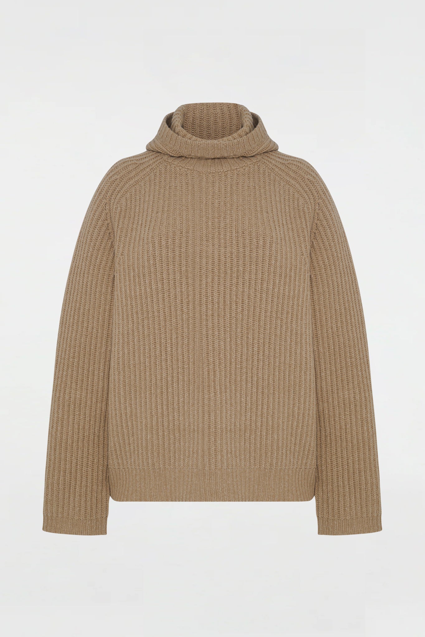 Snood Sweater Camel