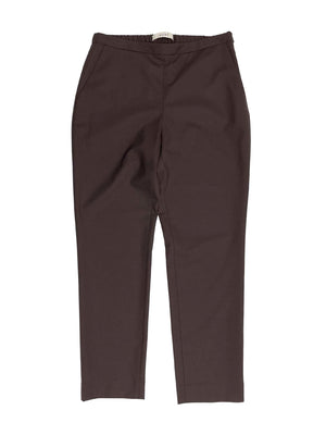 Slim Pull-on Pant in Chocolate