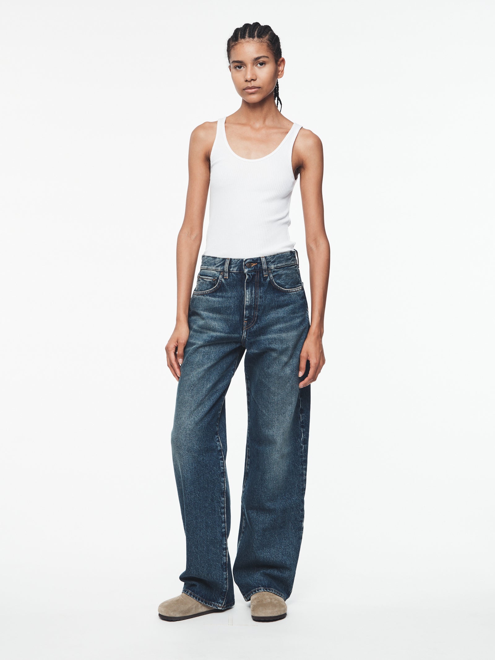 Wide Jean in Dad Wash – 6397