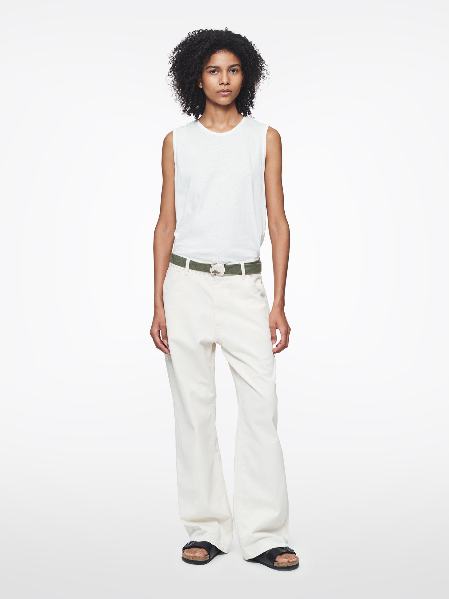 Oversized Trouser Jean in Natural