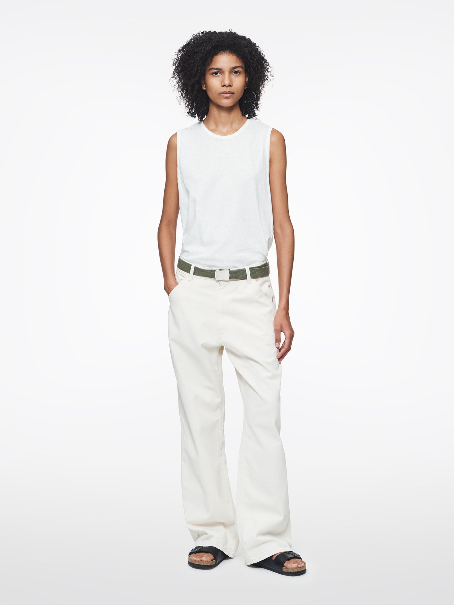 Oversized Trouser Jean in Natural