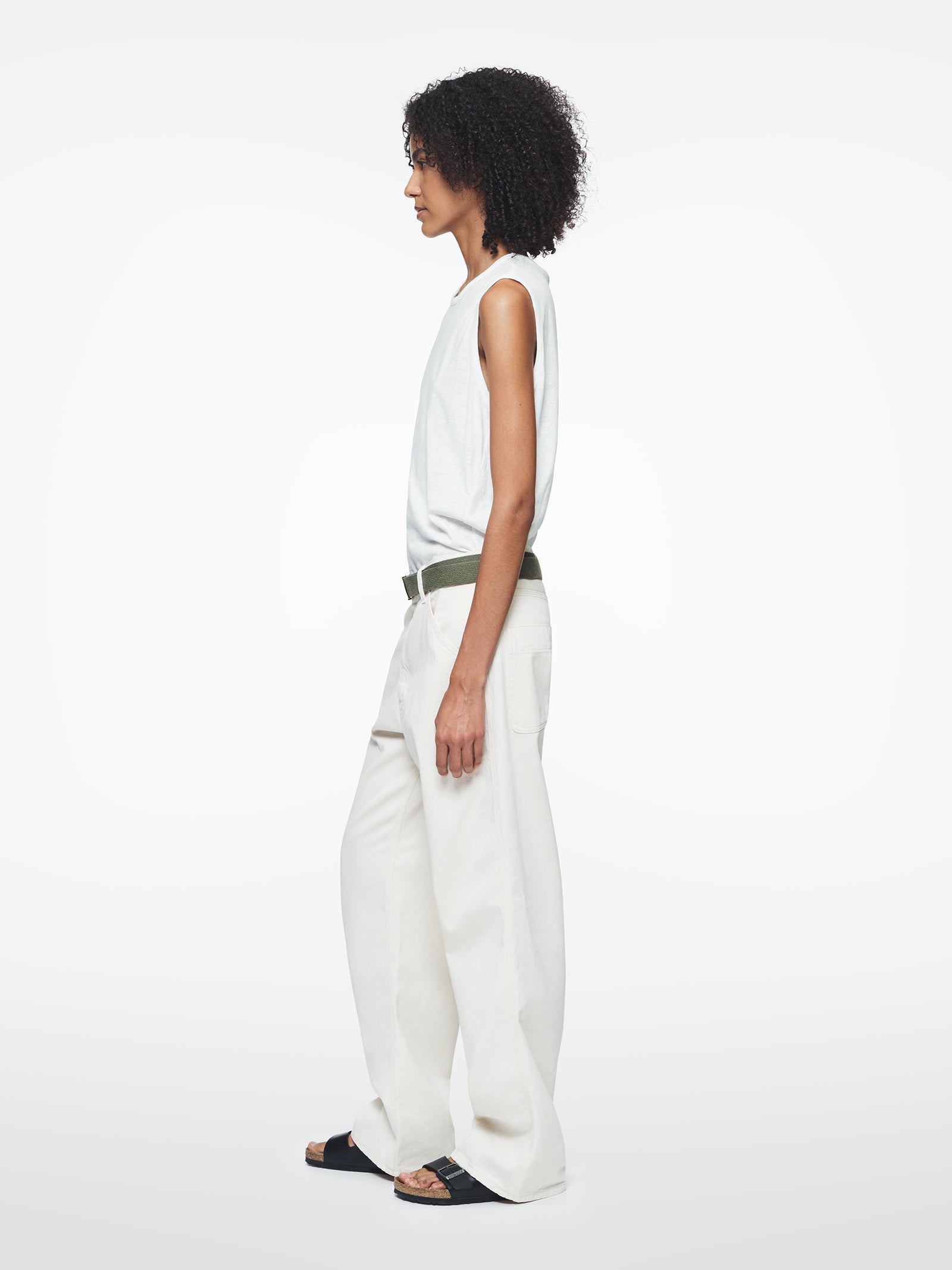 Oversized Trouser Jean in Natural