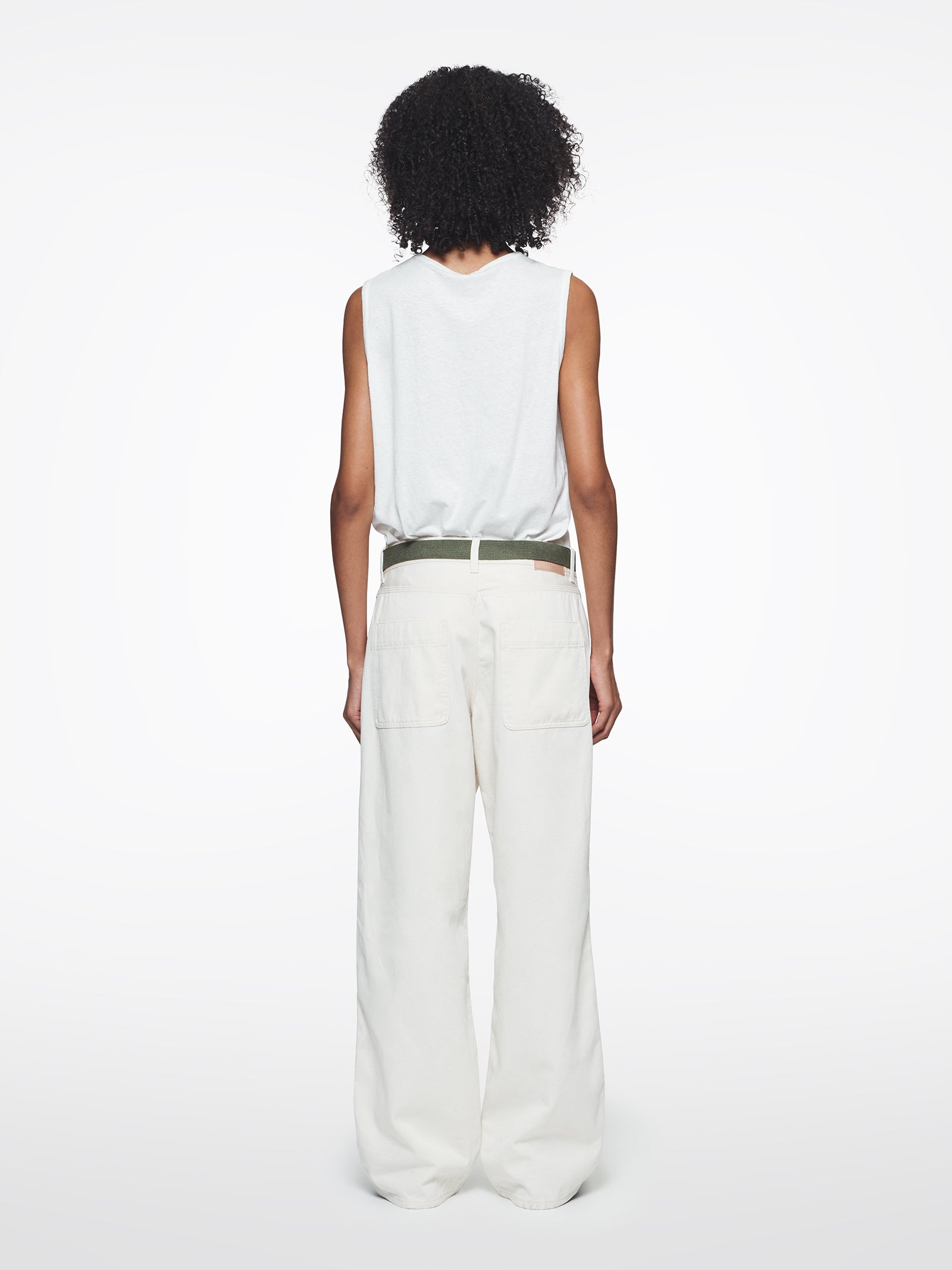 Oversized Trouser Jean in Natural