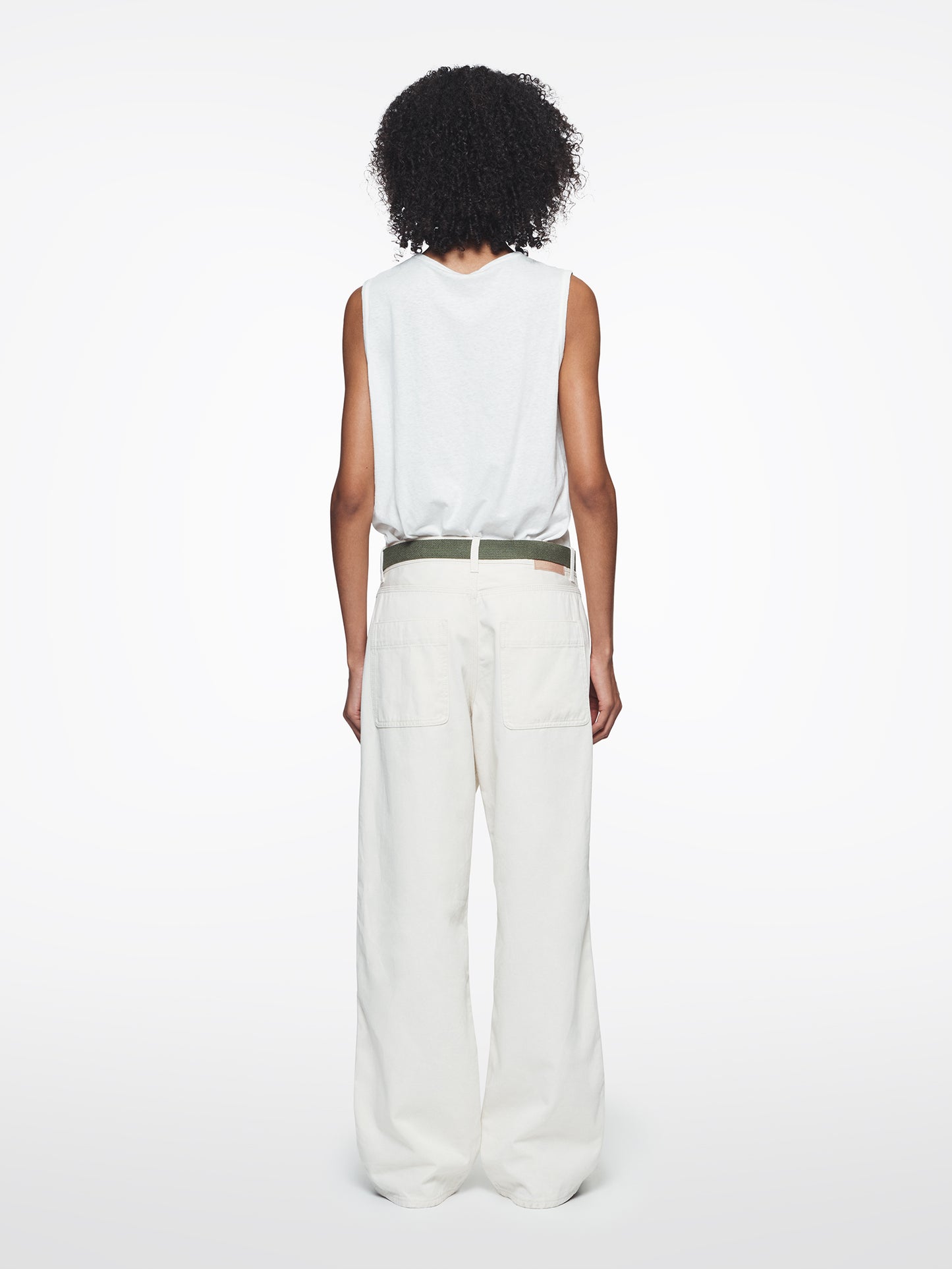 Oversized Trouser Jean in Natural