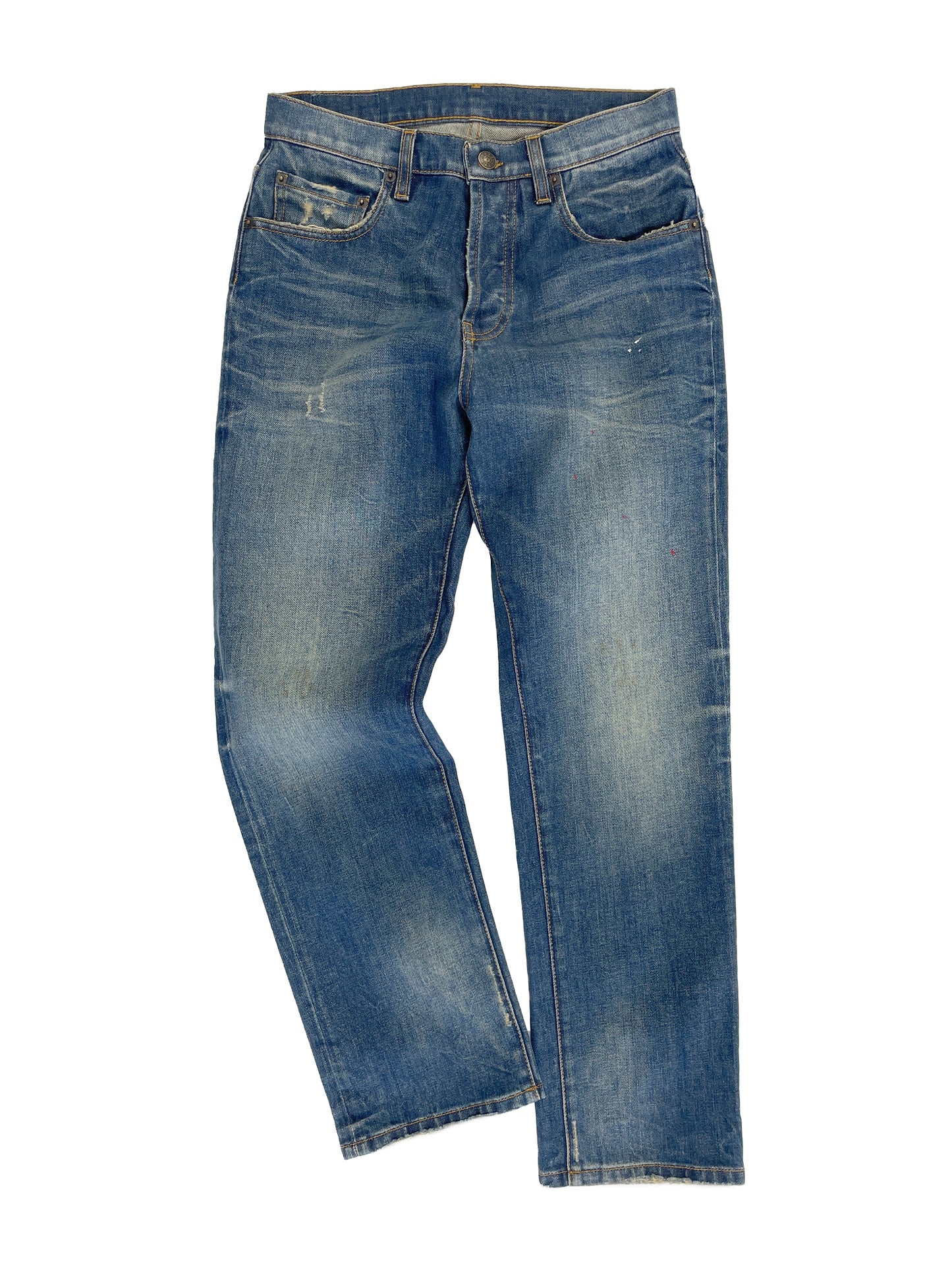 495 Jean in Dark Used Blue