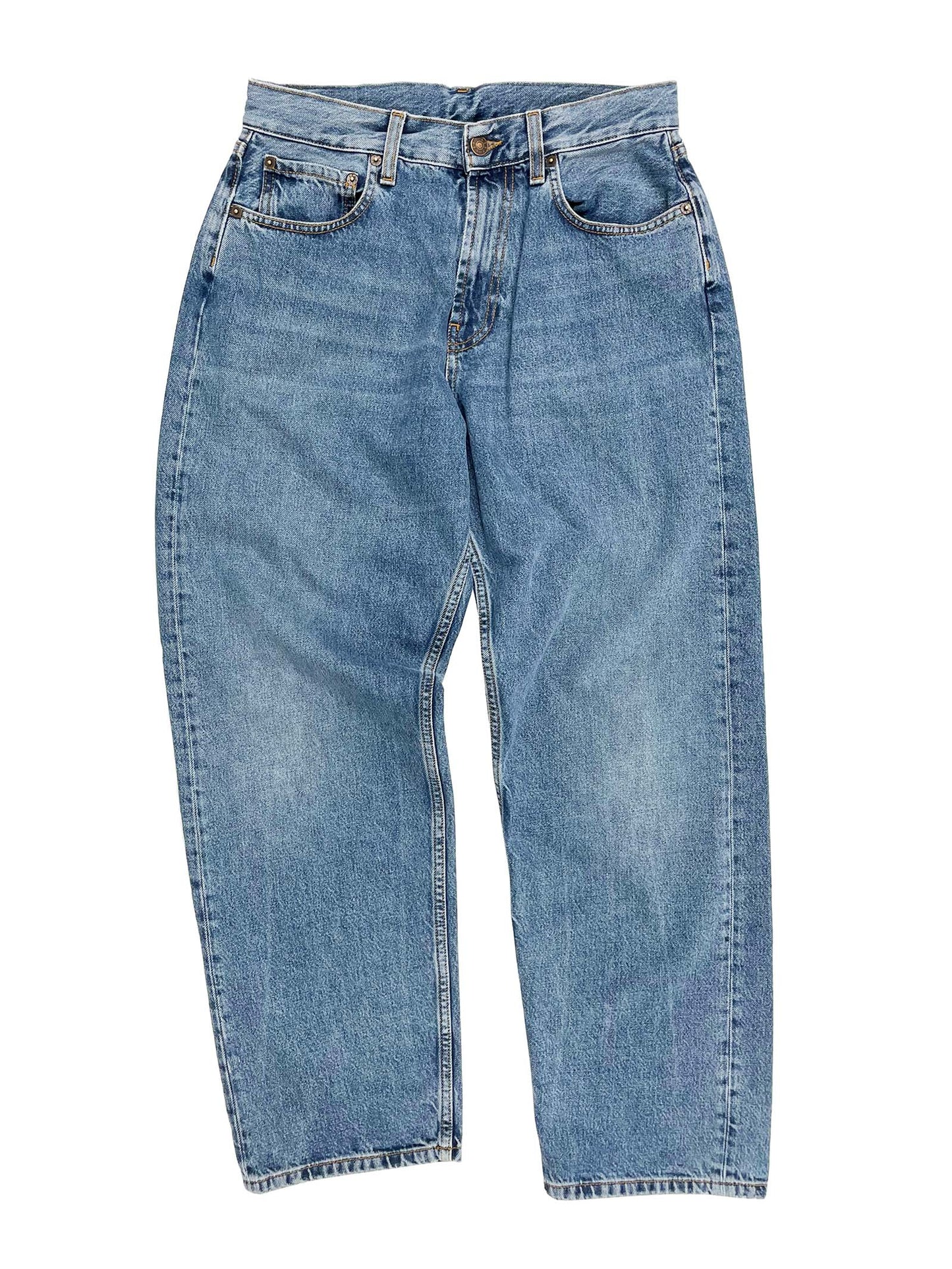 Skater in Crease Blue