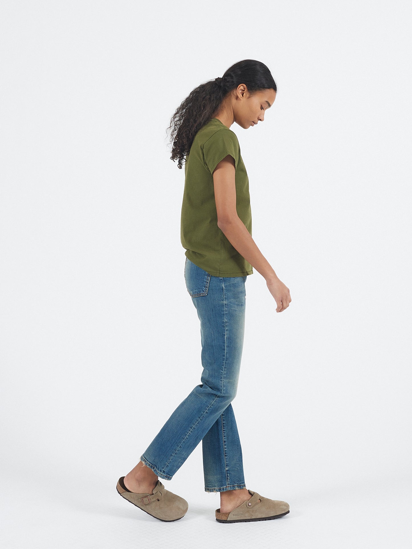 495 Jean in Dark Used Blue