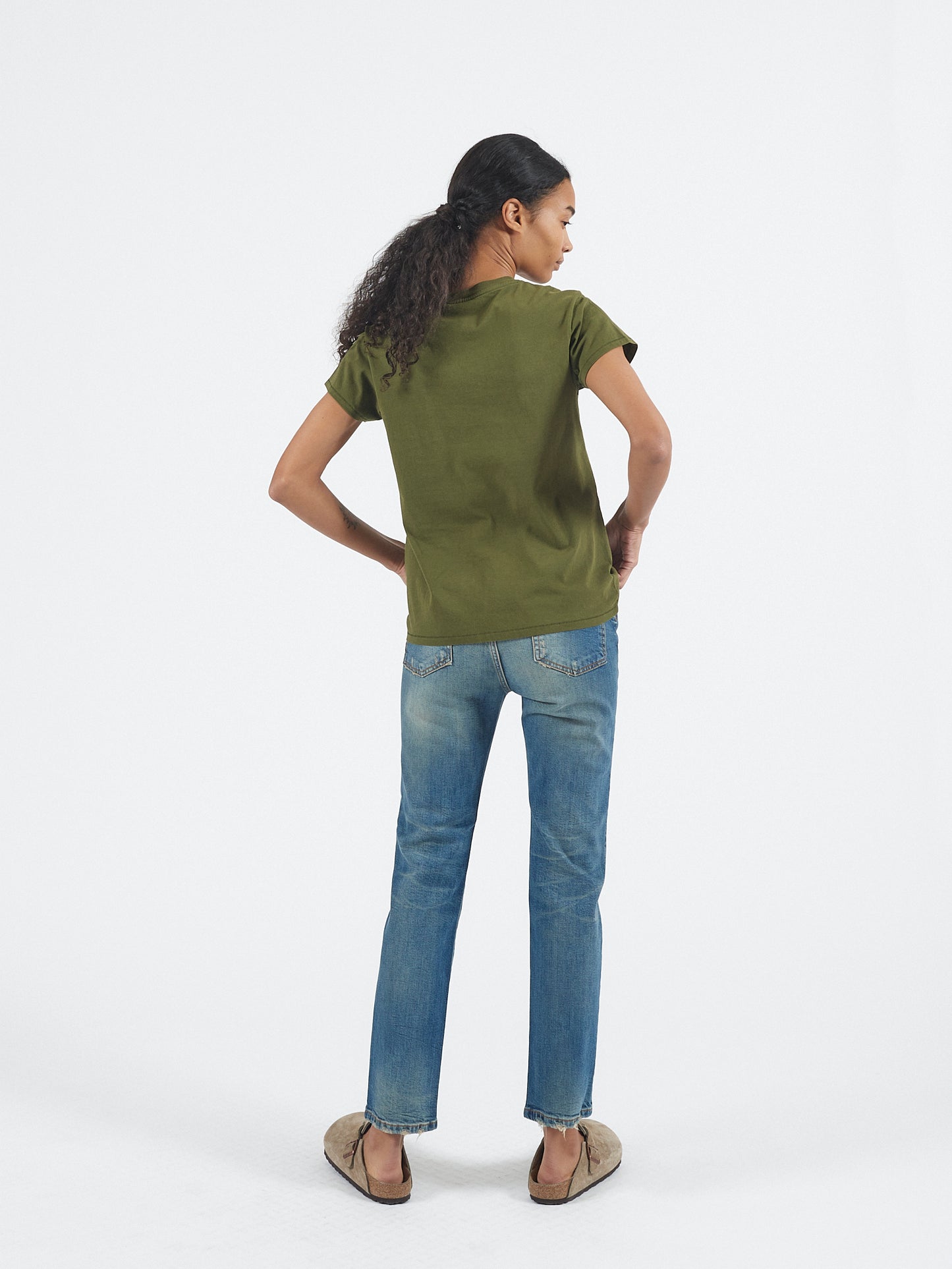 495 Jean in Dark Used Blue